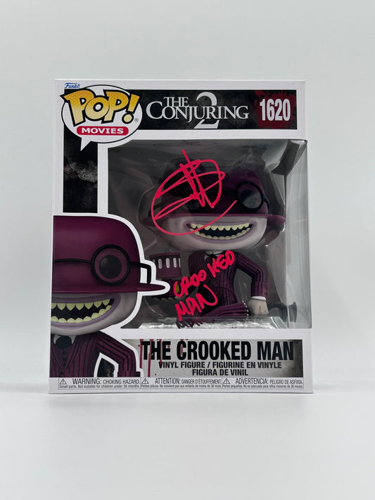 Javier Botet Signed And Inscribed "Crooked Man" The Crooked Man "The Conjuring 2" #1620 6" Funko Pop! Vinyl Figure (Beckett Witnessed)
