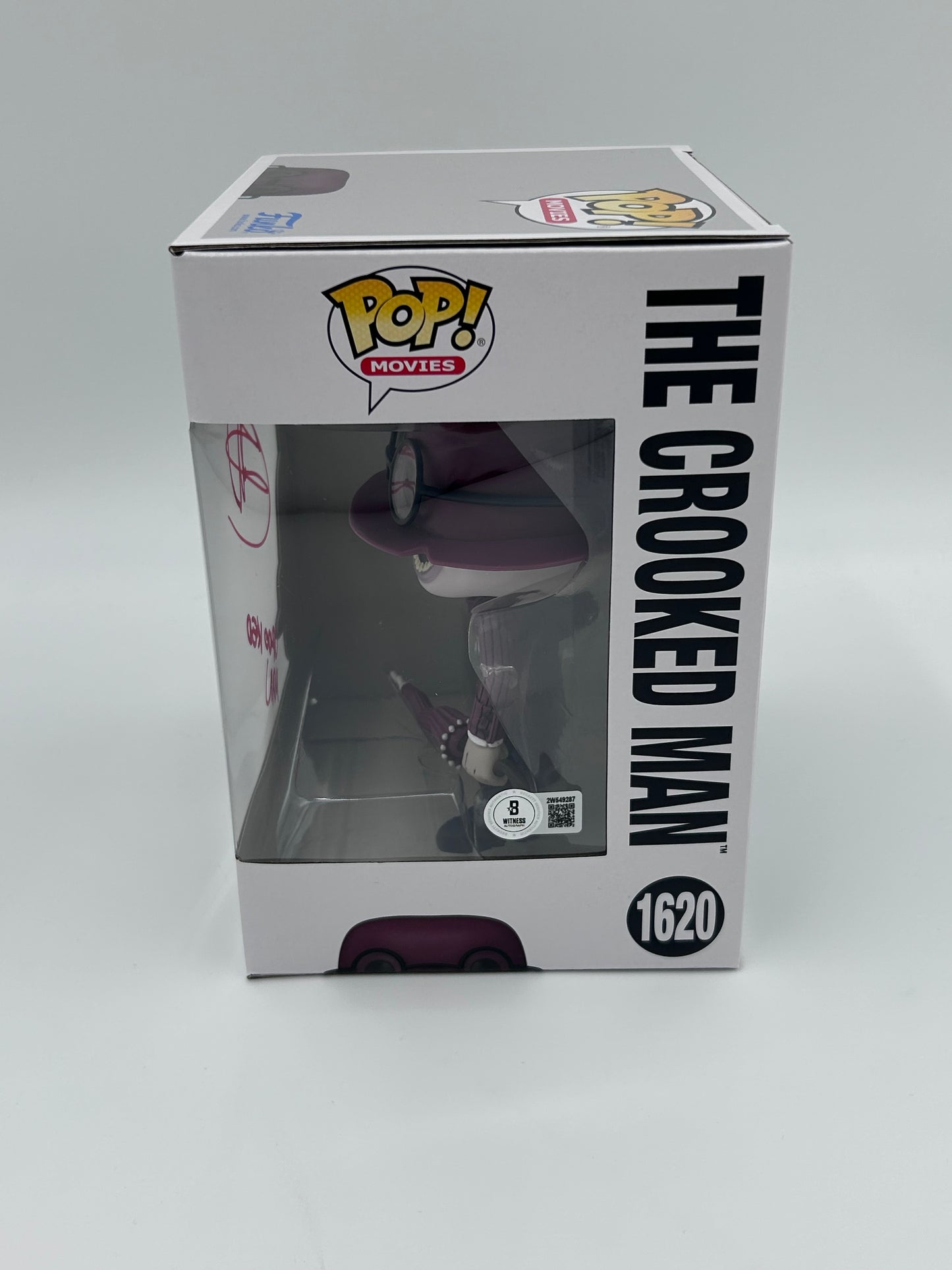 Javier Botet Signed And Inscribed "Crooked Man" The Crooked Man "The Conjuring 2" #1620 6" Funko Pop! Vinyl Figure (Beckett Witnessed)