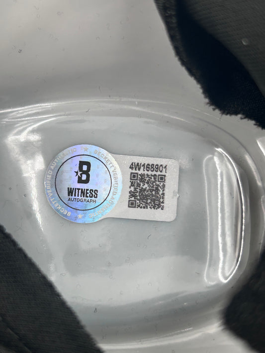 Skeet Ulrich Signed And Inscribed "Billy" "Scream" 25th Anniversary Ghostface Mask (Beckett Witnessed)