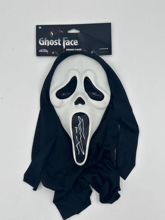 Liana Liberato Signed And Inscribed "Quinn" "Scream" Ghostface Mask (JSA Witnessed)