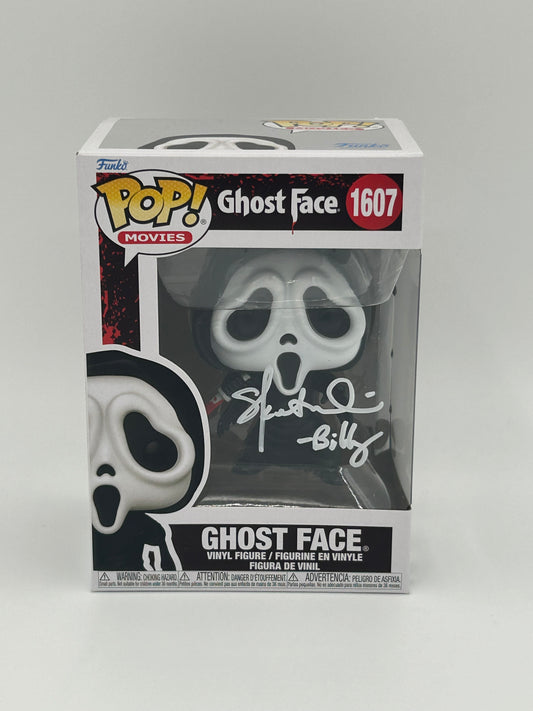 Skeet Ulrich Signed And Inscribed "-Billy" Ghostface "SCREAM" #1607 Funko Pop! Vinyl Figure (JSA Witnessed)