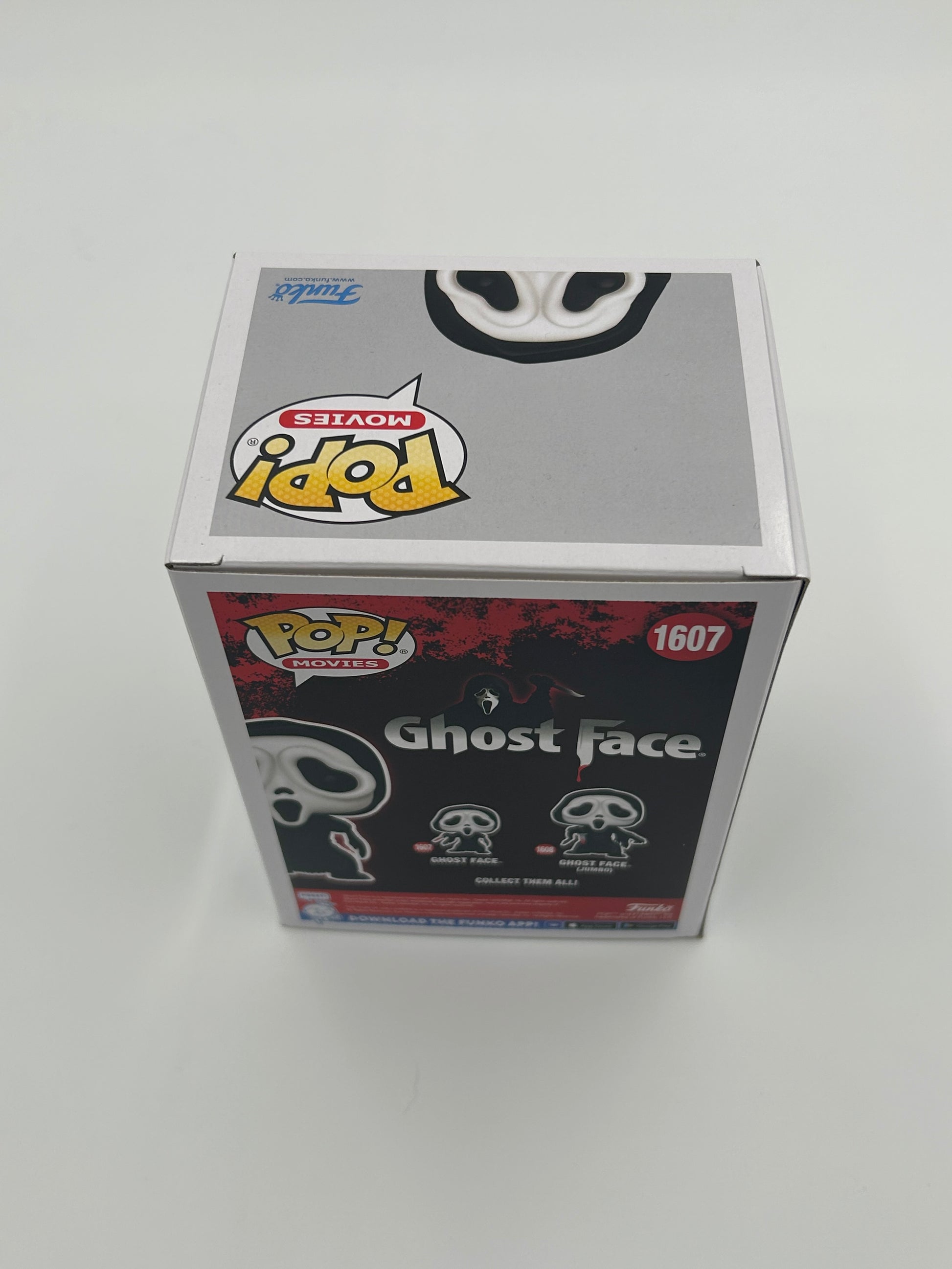 Photo of Skeet Ulrich Signed And Inscribed "-Billy" Ghostface "SCREAM" #1607 Funko Pop! Vinyl Figure (JSA Witnessed) at InkedAuction.com.