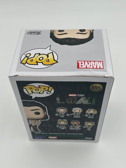 Matt Damon Signed Loki "Loki" #895 Funko Pop! Vinyl Figure (PSA) (See Description)