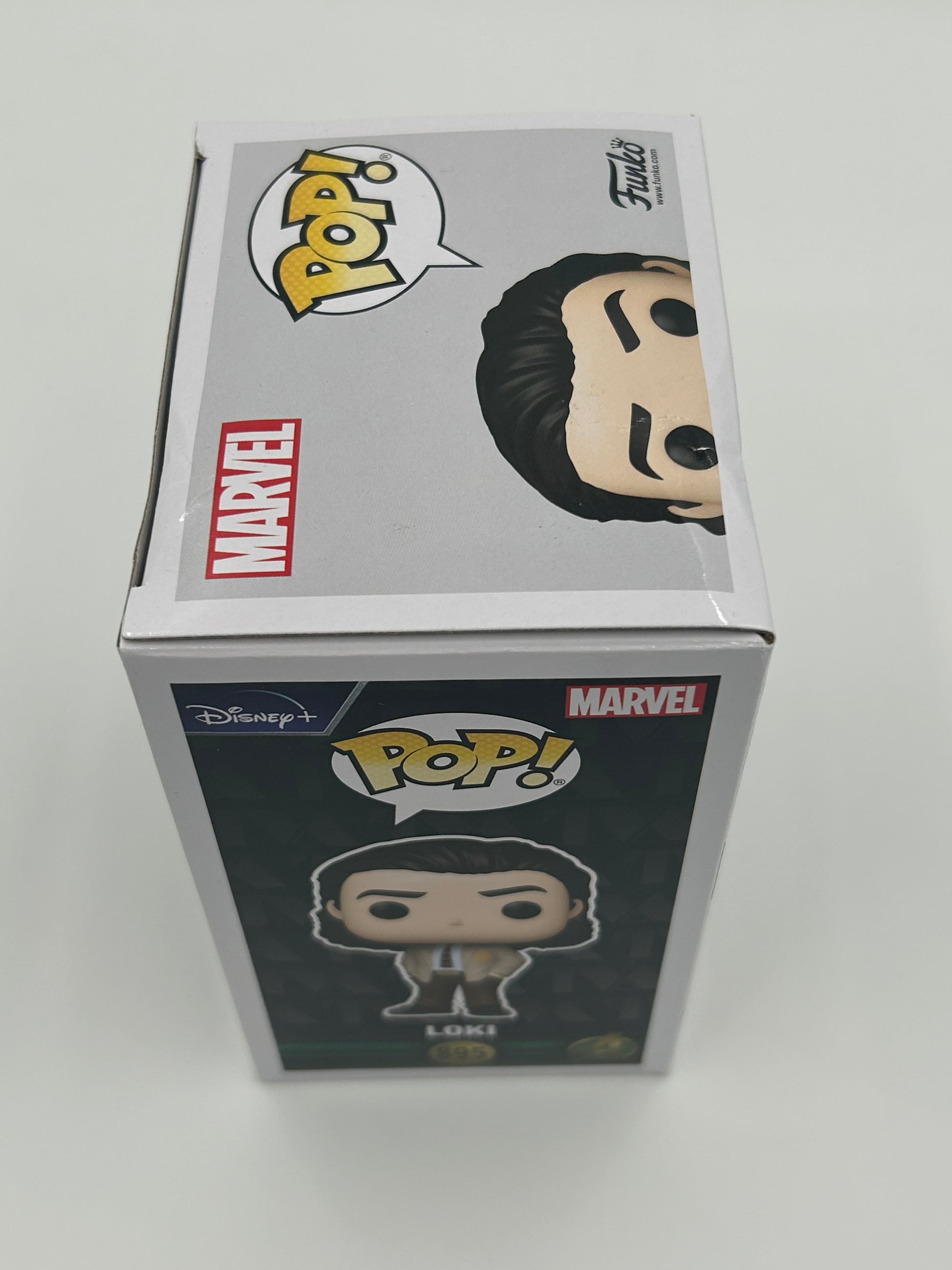 Photo of Matt Damon Signed Loki "Loki" #895 Funko Pop! Vinyl Figure (PSA) (See Description) at InkedAuction.com.