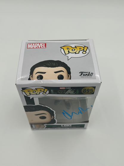 Matt Damon Signed Loki "Loki" #895 Funko Pop! Vinyl Figure (PSA) (See Description)