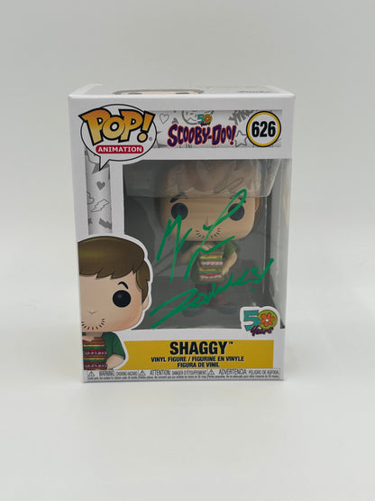 Matthew Lillard Signed and Inscribed "Zoinks!" Shaggy "Scooby-Doo" #626 Funko Pop! Vinyl Figure (JSA Witnessed)