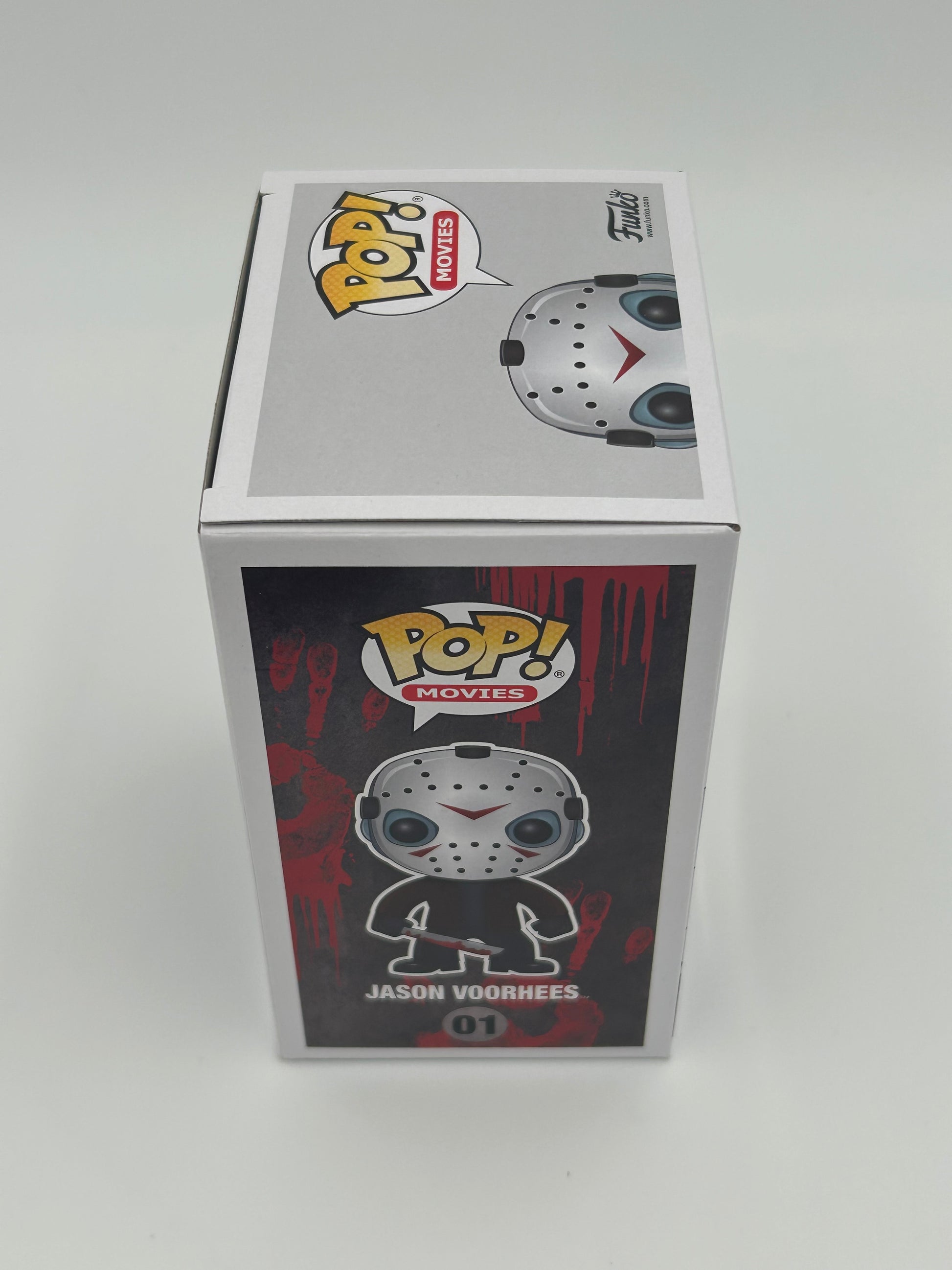 Photo of Ari Lehman Signed and Inscribed "Jason <3 Momma!" and "Jason 1" Jason Voorhees "Friday the 13th" #01 Funko Pop! Vinyl Figure (JSA) at InkedAuction.com.