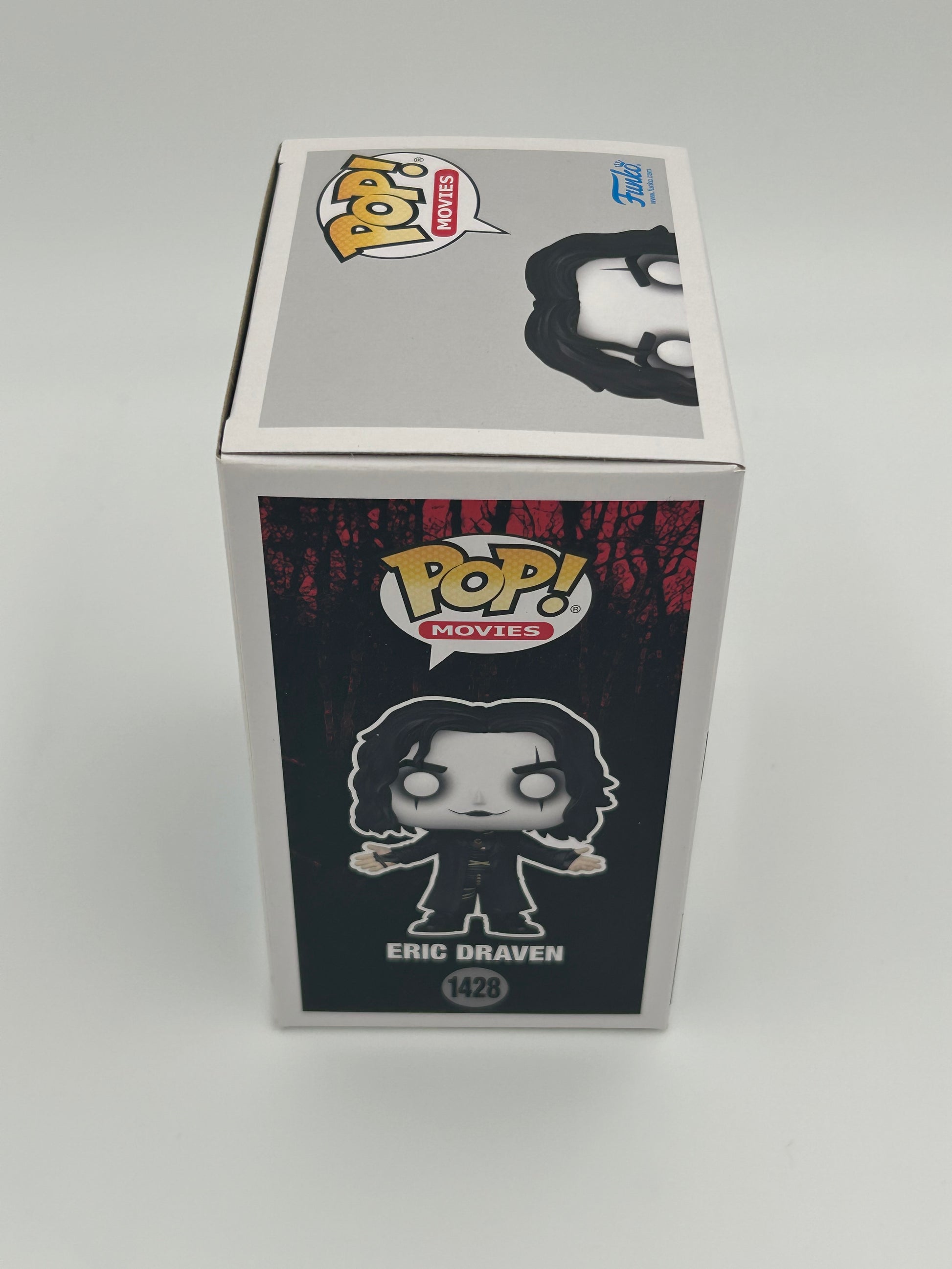 Photo of James O'Barr Signed With Eye Drawing Eric Draven "The Crow" #1428 Funko Pop! Vinyl Figure (Beckett) at InkedAuction.com.