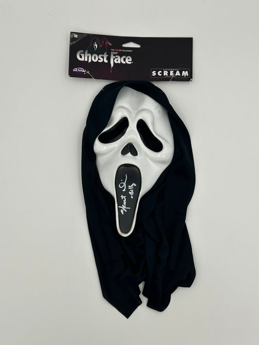 Skeet Ulrich Signed And Inscribed "Billy" "Scream" Ghostface Mask (Beckett)