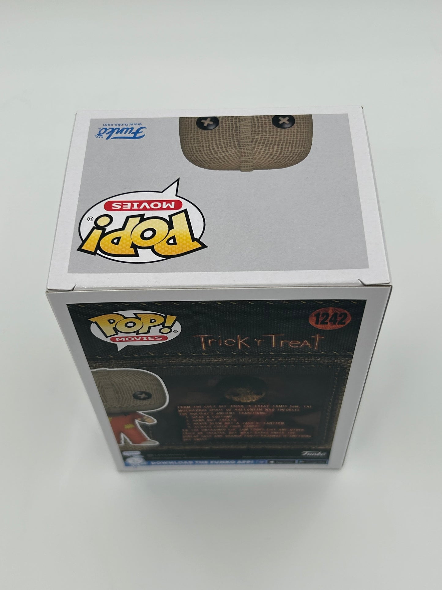 Quinn Lord Signed and Inscribed "Sam" Sam "Trick 'r Treat" #1242 Funko Pop! Vinyl Figure (JSA Witnessed)