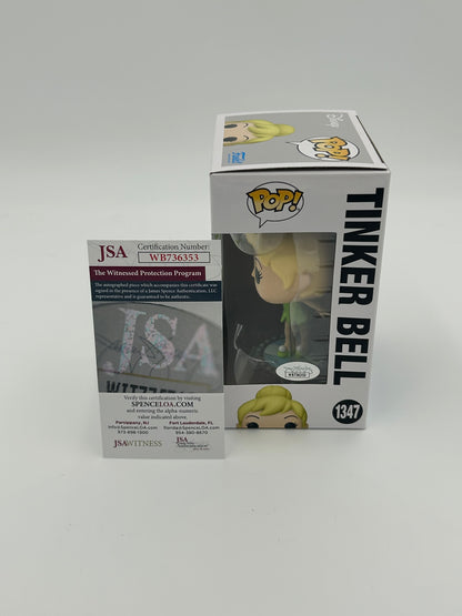 Margaret Kerry Signed and Inscribed "Tinker Bell" Tinker Bell "Peter Pan" #1347 Funko Pop! Vinyl Figure (JSA Witnessed)
