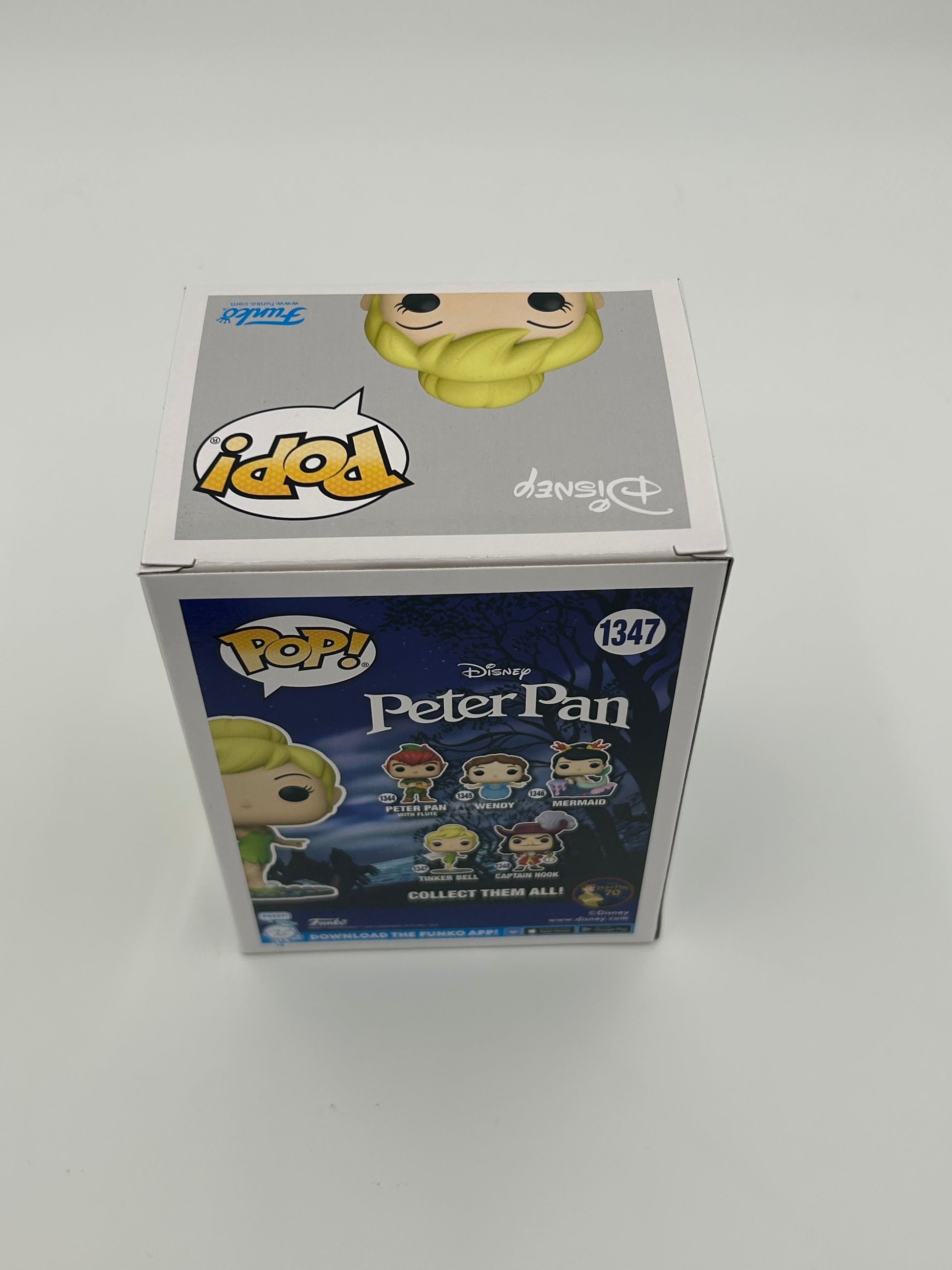 Photo of Margaret Kerry Signed and Inscribed "Tinker Bell" Tinker Bell "Peter Pan" #1347 Funko Pop! Vinyl Figure (JSA Witnessed) at InkedAuction.com.