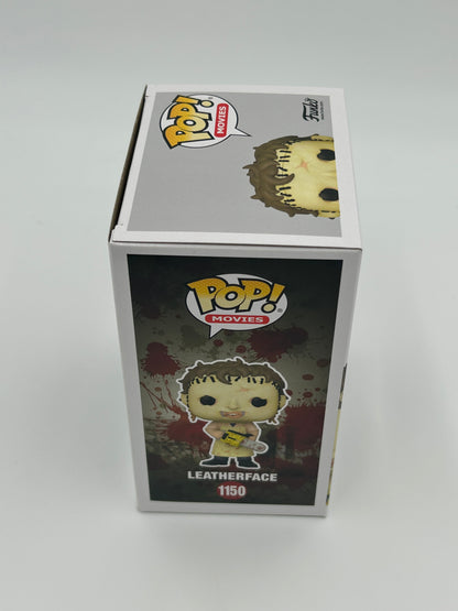 Mark Burnham Signed and Inscribed Leatherface "The Texas Chainsaw Massacre" #1150 Funko Pop! Vinyl Figure (JSA)
