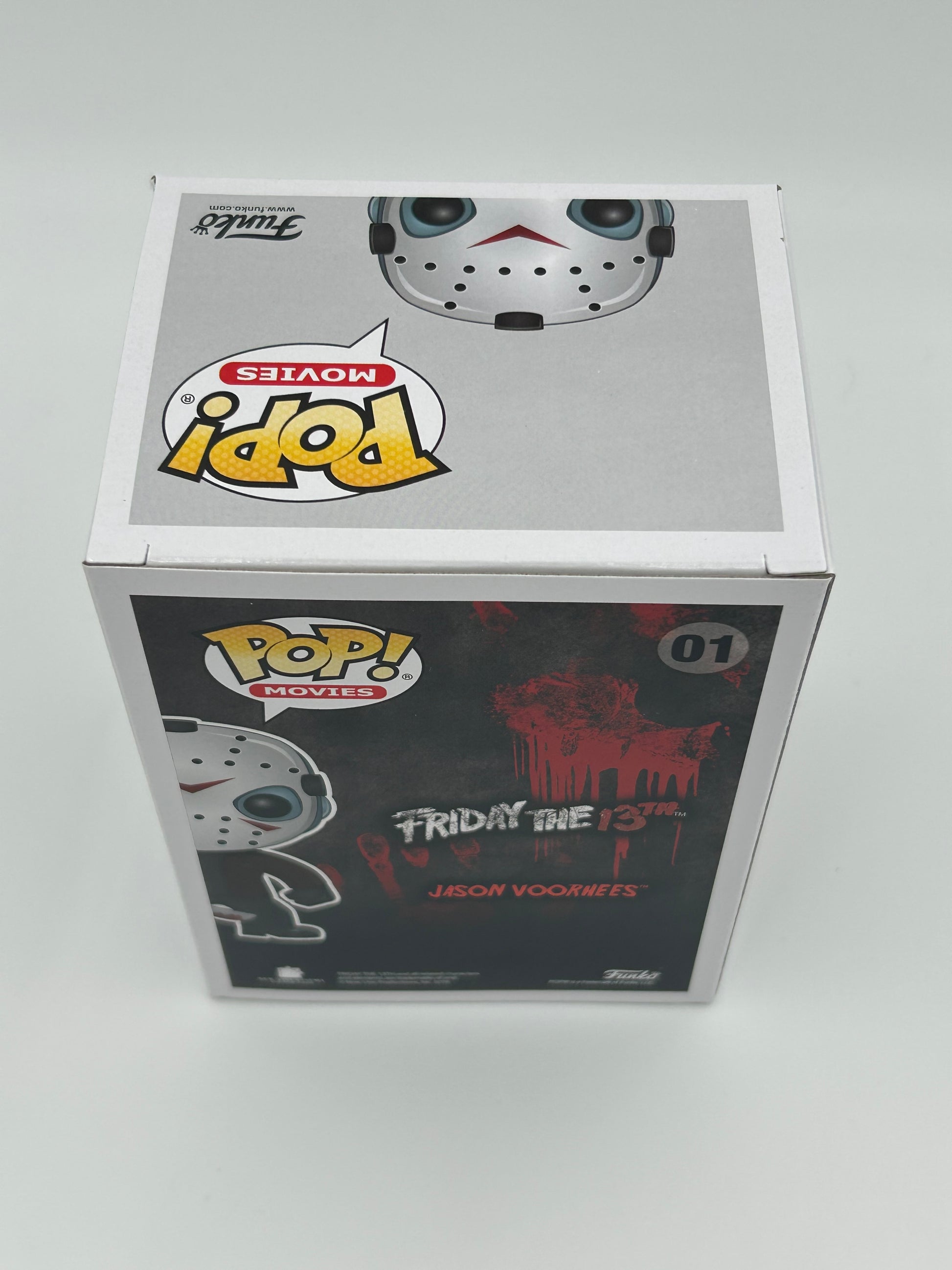 Photo of Ari Lehman Signed And Inscribed "The Boy In The Lake" Jason Voorhees "Friday The 13th" #01 Funko Pop! Vinyl Figure (JSA) at InkedAuction.com.