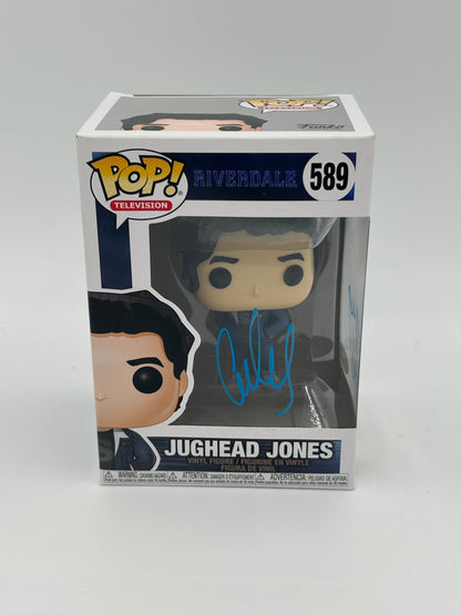 Cole Sprouse Signed And Inscribed "Jug" Jughead Jones "Riverdale" #589 Funko Pop! Vinyl Figure (JSA Witnessed)