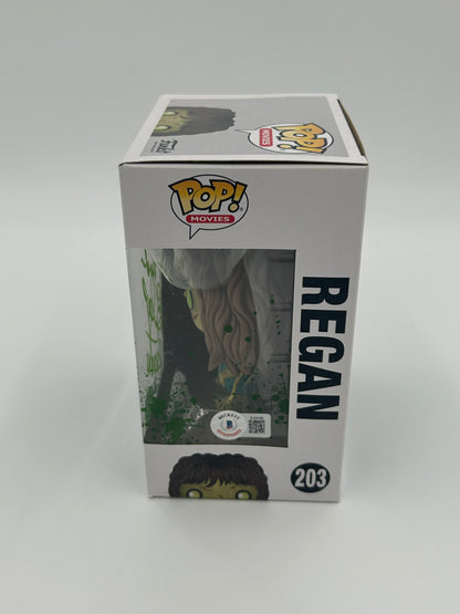 Linda Blair Signed And Inscribed "Regan" Regan "The Exorcist" #203 Funko Pop! Vinyl Figure (Beckett)