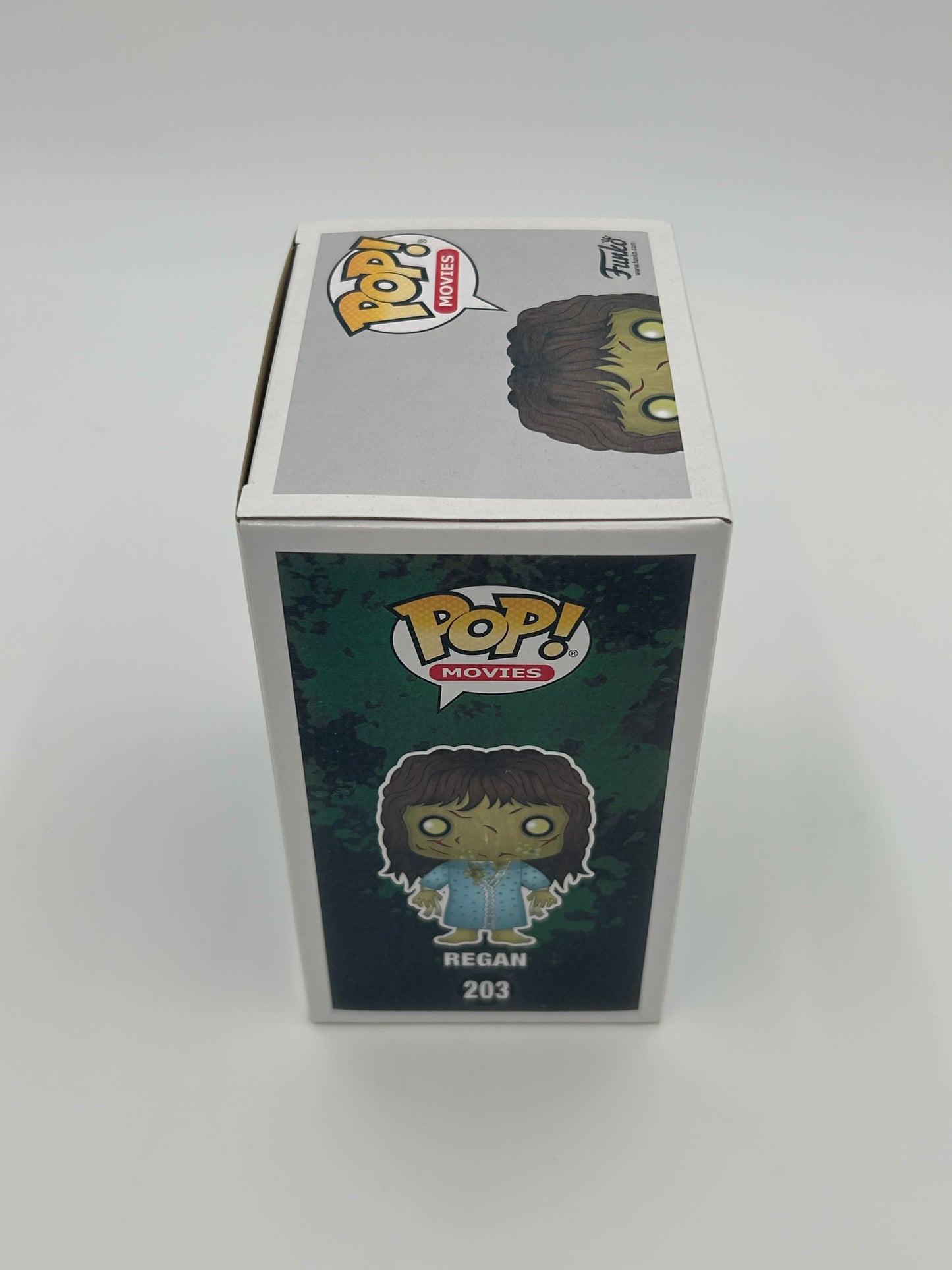 Linda Blair Signed And Inscribed "Regan" Regan "The Exorcist" #203 Funko Pop! Vinyl Figure (Beckett)