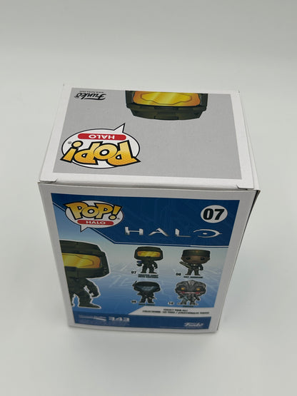 Steve Downes Signed And Inscribed "Master Chief 117" Master Chief With Cortana "Halo" #07 Funko Pop! Vinyl Figure (JSA Witnessed)