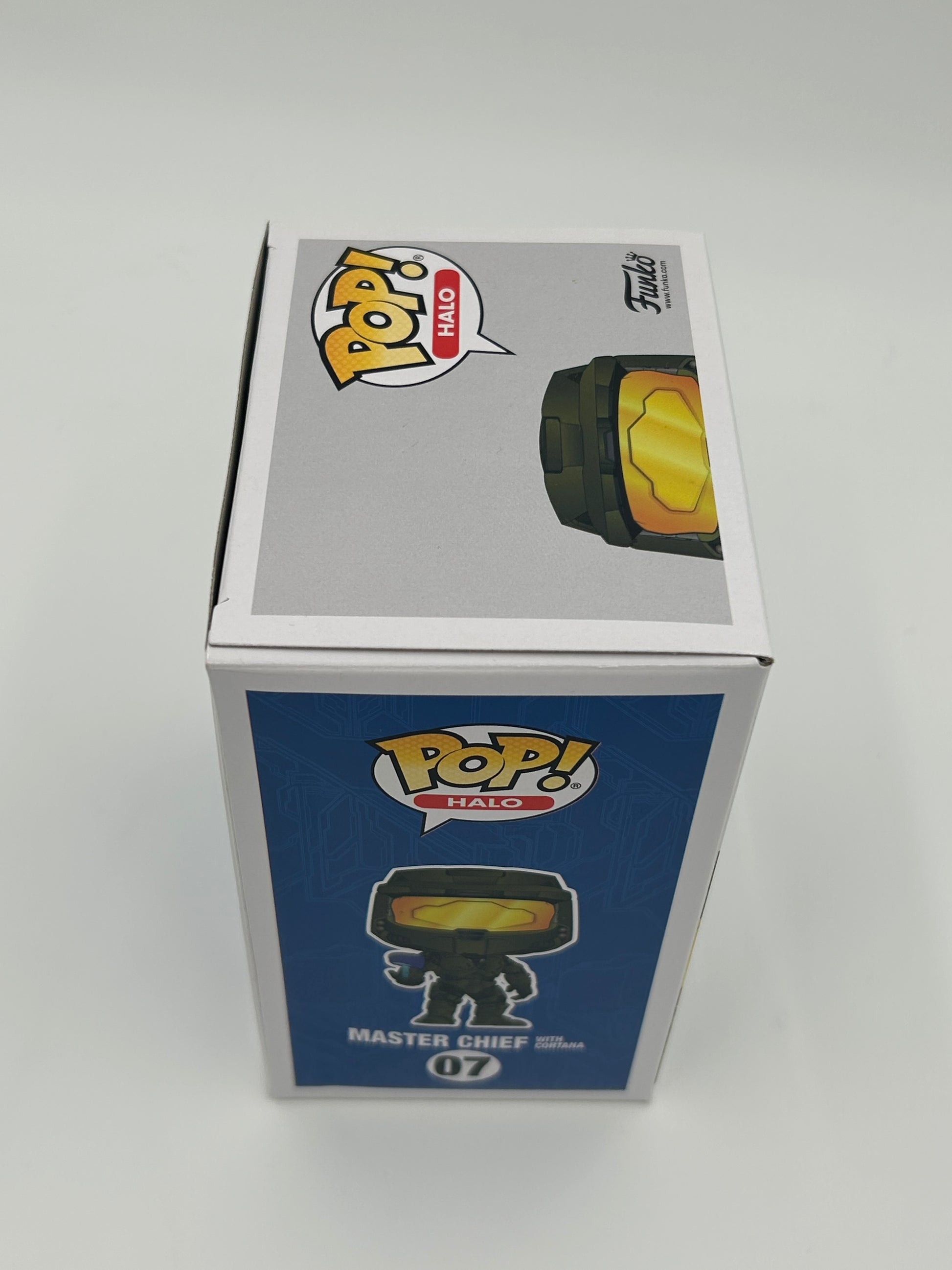 Photo of Steve Downes Signed And Inscribed "Master Chief 117" Master Chief With Cortana "Halo" #07 Funko Pop! Vinyl Figure (JSA Witnessed) at InkedAuction.com.