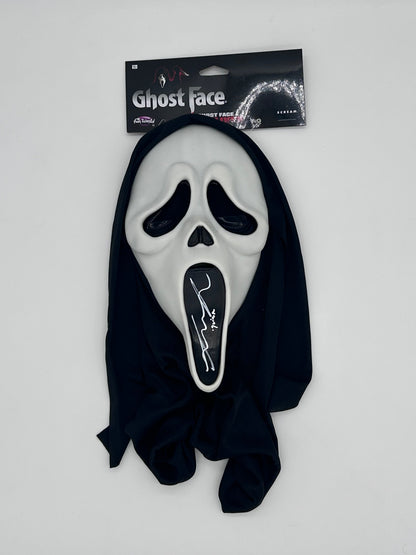 Liana Liberato Signed And Inscribed "Quinn" "Scream" Ghostface Mask (JSA Witnessed)