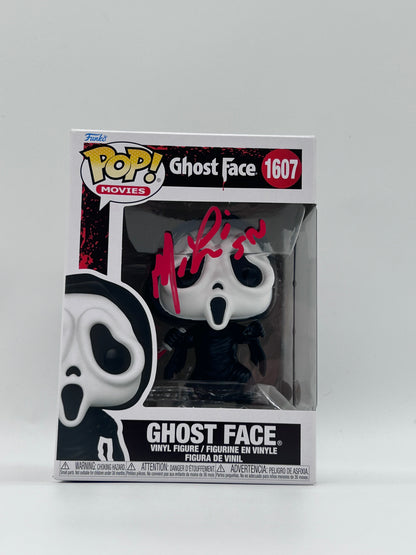 Matthew Lillard Signed And Inscribed "Stu" Ghostface "SCREAM" #1607 Funko Pop! Vinyl Figure (JSA Witnessed)