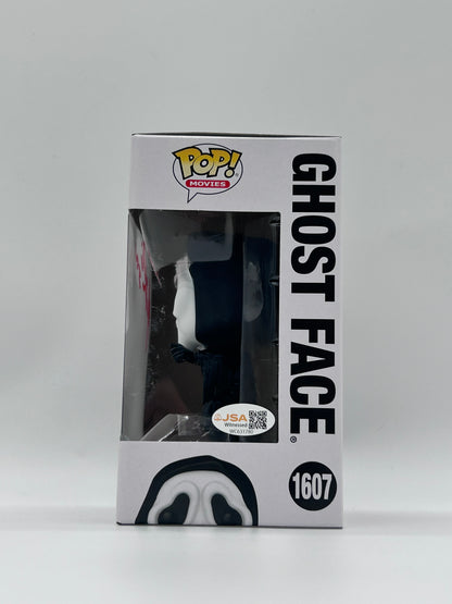 Matthew Lillard Signed And Inscribed "Stu" Ghostface "SCREAM" #1607 Funko Pop! Vinyl Figure (JSA Witnessed)
