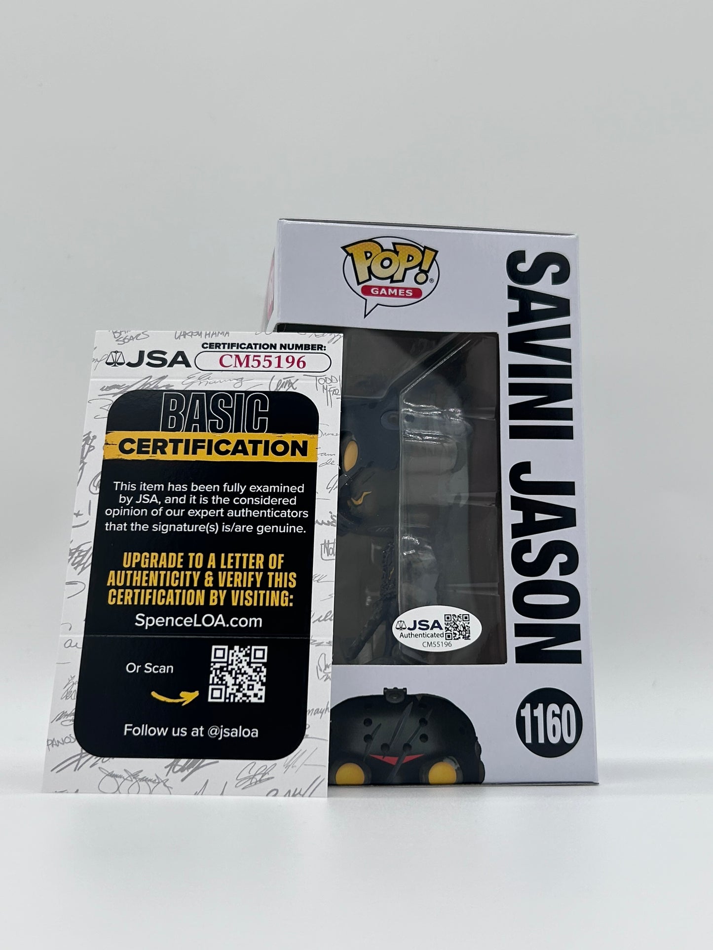 Tom Savini Signed Savini Jason "Friday the 13th: The Game" #1160 Funko Pop! Vinyl Figure (JSA)