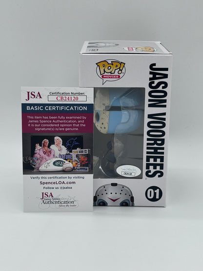 Ari Lehman Signed and Inscribed "Welcome To Camp Crystal Lake!" Jason Voorhees "Friday The 13th" #01 Funko Pop! Vinyl Figure (JSA) (Copy)