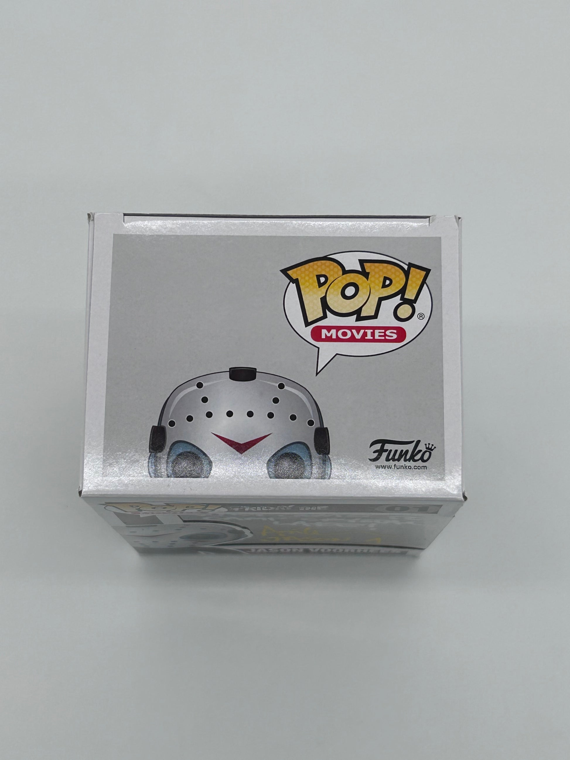 Photo of Ari Lehman Signed and Inscribed "Welcome To Camp Crystal Lake!" Jason Voorhees "Friday The 13th" #01 Funko Pop! Vinyl Figure (JSA) (Copy) at InkedAuction.com.