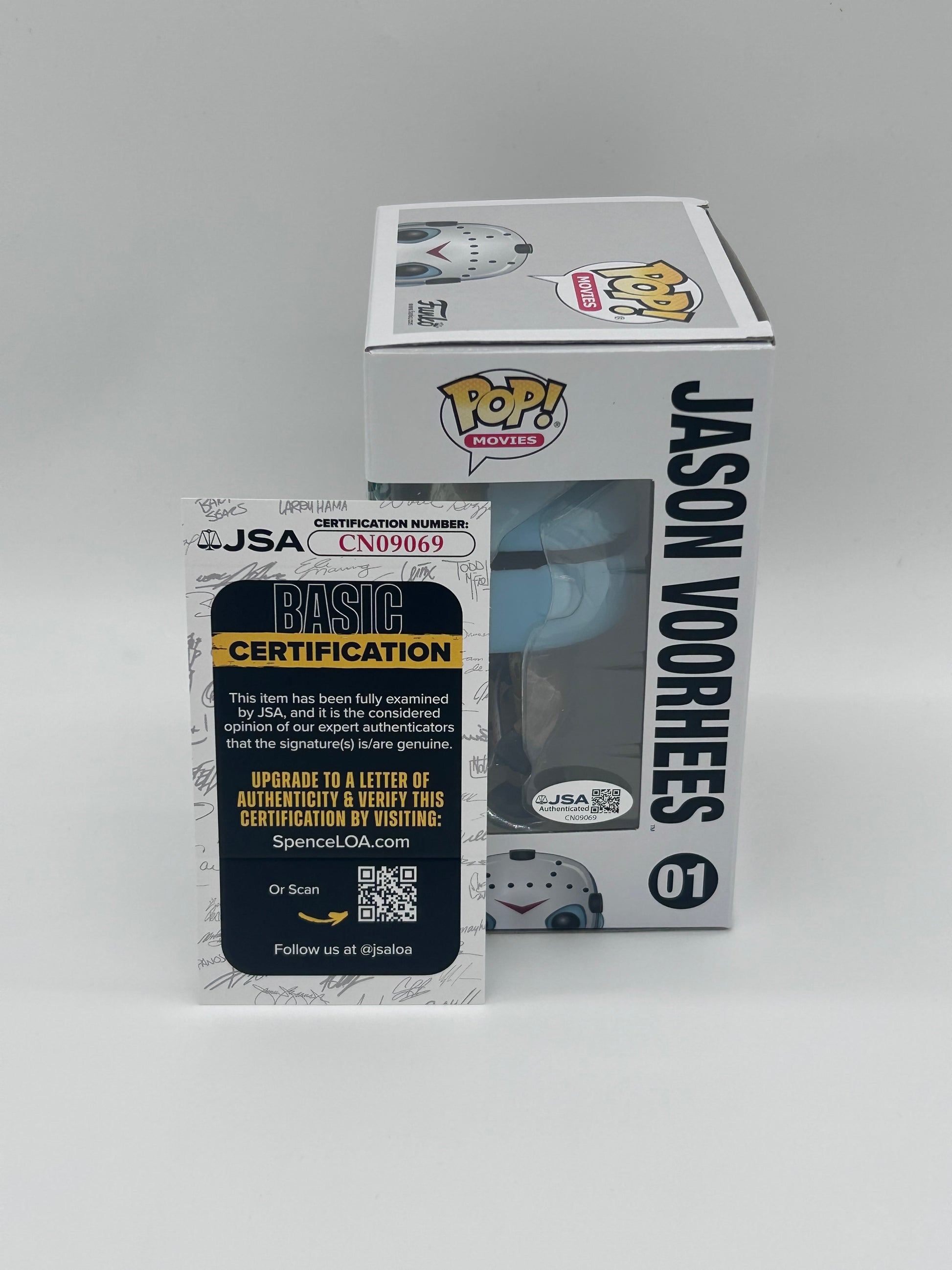 Photo of Ari Lehman Signed and Quoted Jason Voorhees "Friday the 13th" #01 Funko Pop! Vinyl Figure (JSA) at InkedAuction.com.