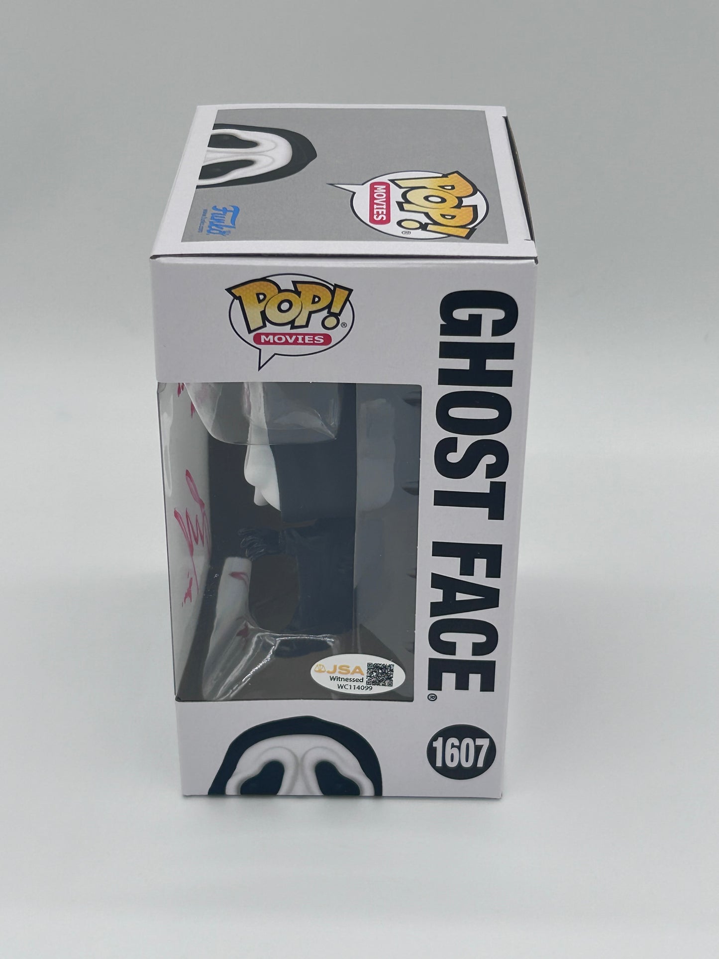 Liana Liberato Signed And Inscribed "Shut Your Wh*re F*cking Mouth" Ghost Face "Scream" #1607 Funko Pop! Vinyl Figure (JSA Witnessed)