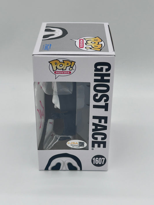 Liana Liberato Signed And Inscribed "Shut Your Wh*re F*cking Mouth" Ghost Face "Scream" #1607 Funko Pop! Vinyl Figure (JSA Witnessed)