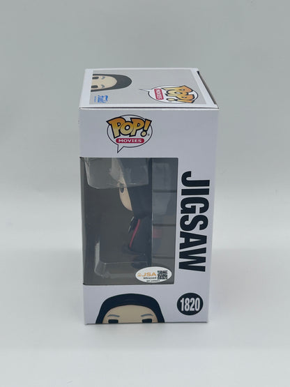 Tobin Bell Signed and Inscribed "Jigsaw" Jigsaw "SAW" #1820 Funko Pop! Vinyl Figure (JSA Witnessed)