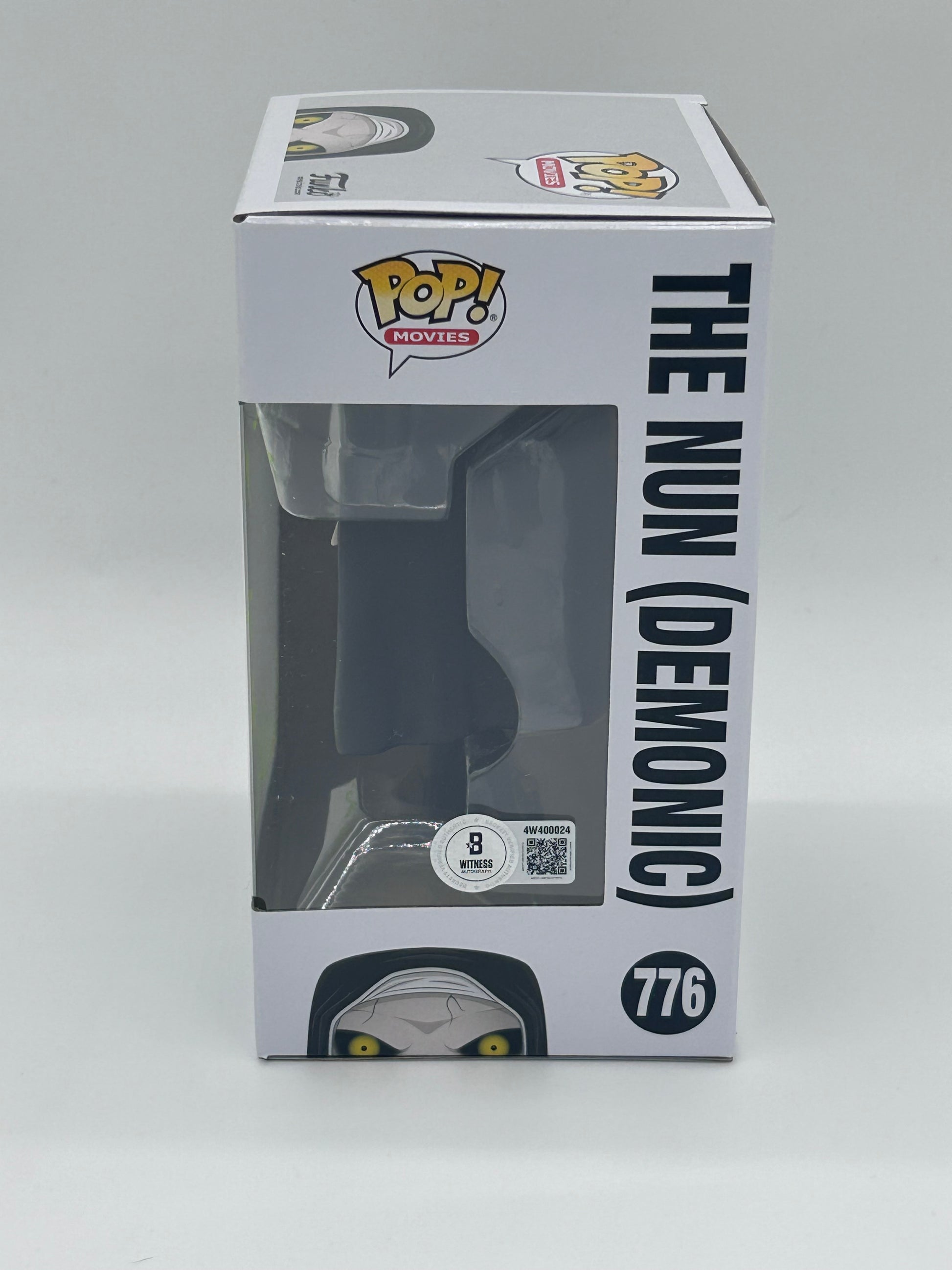 Photo of Bonnie Aarons Signed The Nun (Demonic) "The Nun" #776 Funko Pop! Vinyl Figure (Beckett Witnessed) at InkedAuction.com.