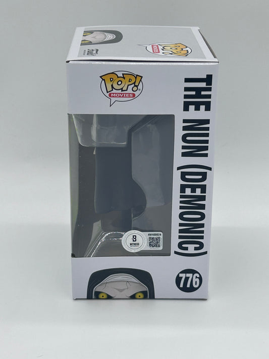 Bonnie Aarons Signed The Nun (Demonic) "The Nun" #776 Funko Pop! Vinyl Figure (Beckett Witnessed)