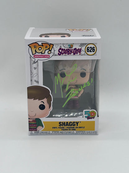 Matthew Lillard Signed And Inscribed "Zoinks!" Shaggy "Scooby-Doo" #626 Funko Pop! Vinyl Figure (JSA Witnessed)