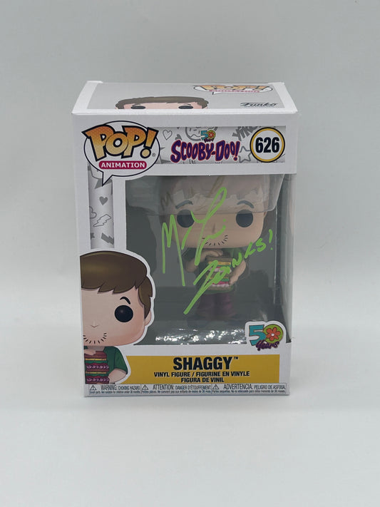 Matthew Lillard Signed And Inscribed "Zoinks!" Shaggy "Scooby-Doo" #626 Funko Pop! Vinyl Figure (JSA Witnessed)