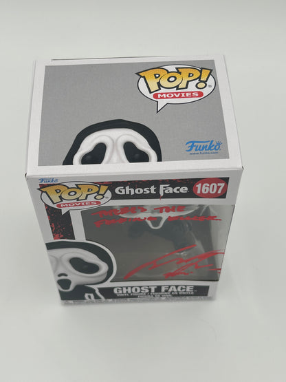Liana Liberato Signed And Inscribed "There's The F***ing Killer" Ghost Face "Scream" #1607 Funko Pop! Vinyl Figure (JSA Witnessed)