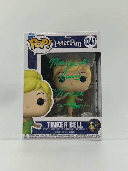 Margaret Kerry Signed and Inscribed "Tinker Bell" Tinker Bell "Peter Pan" #1347 Funko Pop! Vinyl Figure (JSA Witnessed)