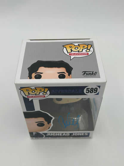 Cole Sprouse Signed And Inscribed "Jug" Jughead Jones "Riverdale" #589 Funko Pop! Vinyl Figure (JSA Witnessed) (See Description)