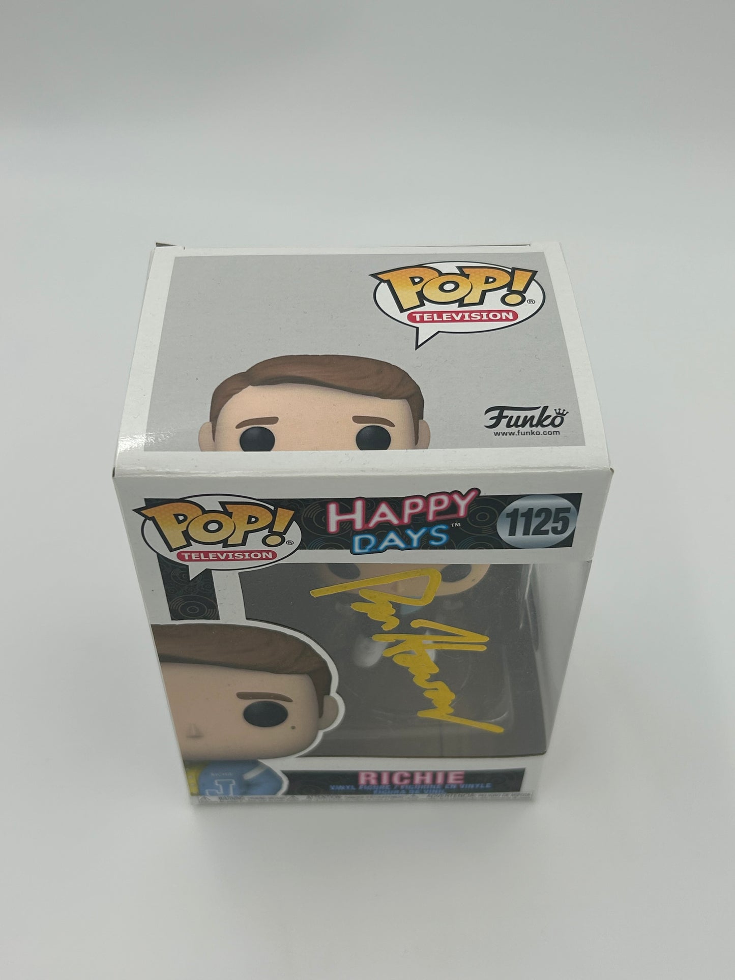 Ron Howard Signed Richie "Happy Days" #1125 Funko Pop! Vinyl Figure (Beckett)