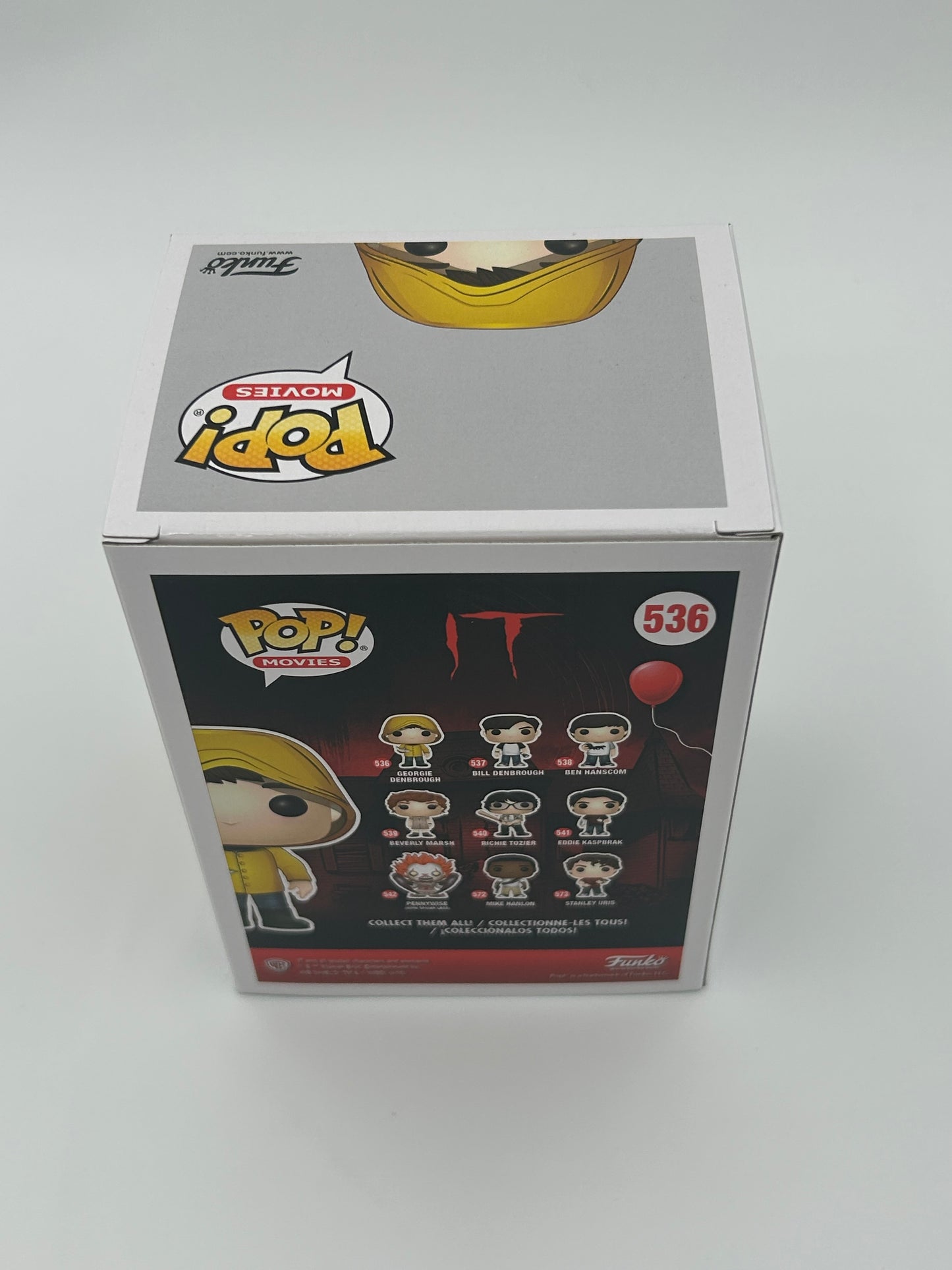 Jackson Robert Scott Signed and Inscribed "You'll Float Too!" Georgie Denbrough "IT" #536 Funko Pop! Vinyl Figure (JSA)