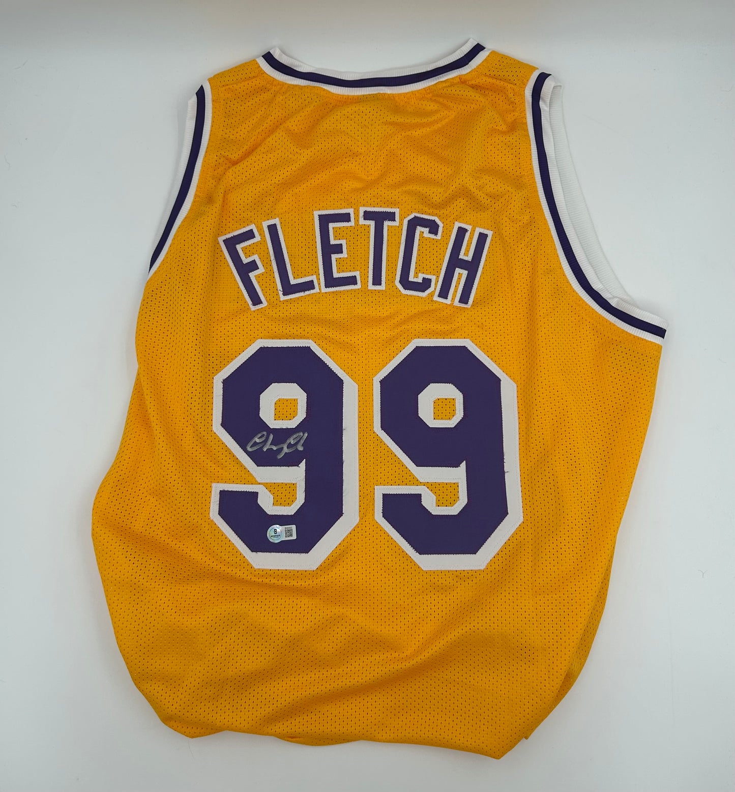 Chevy Chase Signed "National Lampoon" Basketball Jersey (Beckett)