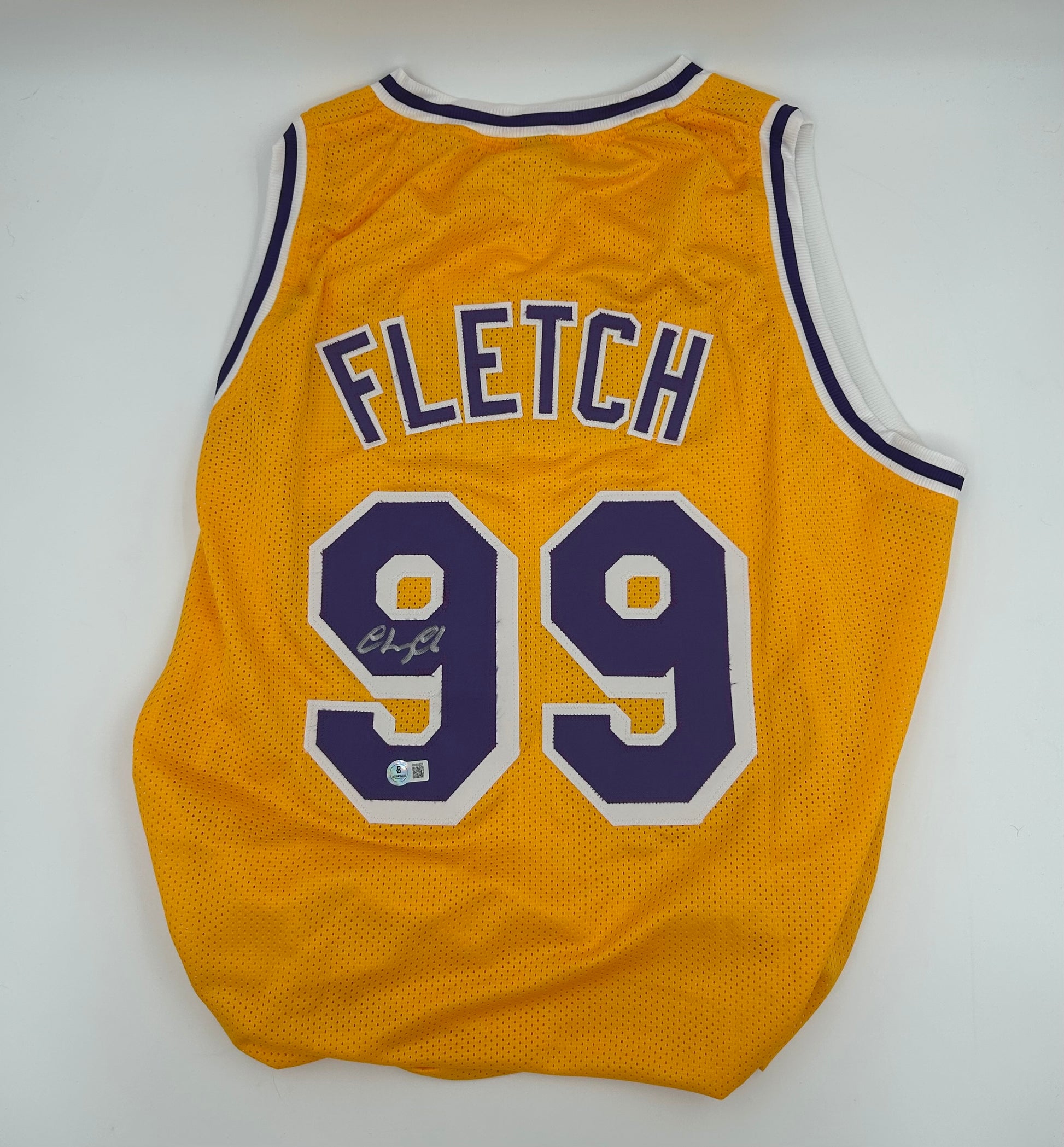 Photo of Chevy Chase Signed "National Lampoon" Basketball Jersey (Beckett) at InkedAuction.com.