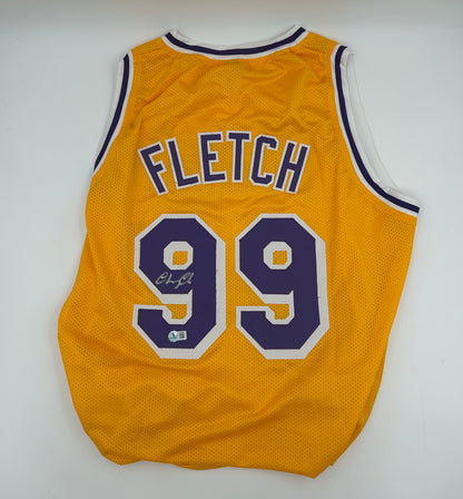 Chevy Chase Signed "National Lampoon" Basketball Jersey (Beckett)