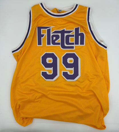 Chevy Chase Signed "National Lampoon" Basketball Jersey (Beckett)