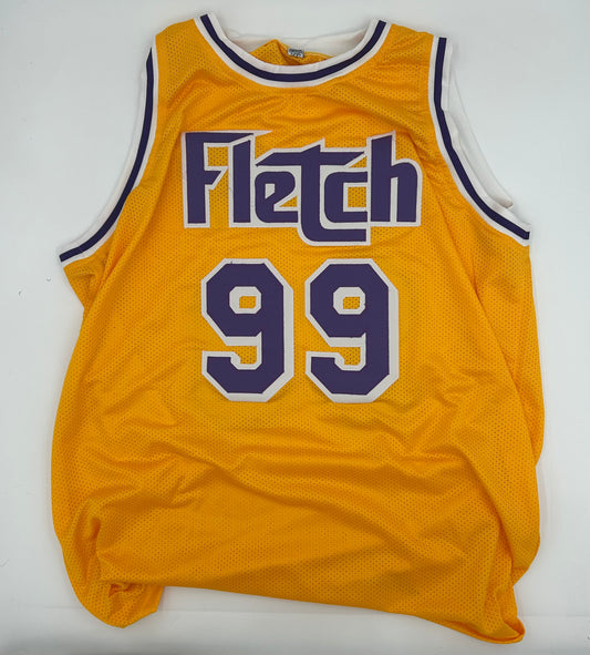 Chevy Chase Signed "National Lampoon" Basketball Jersey (Beckett)