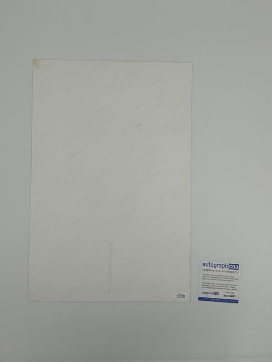 Will Smith Signed "Suicide Squad" 12x18 Poster (ACOA)