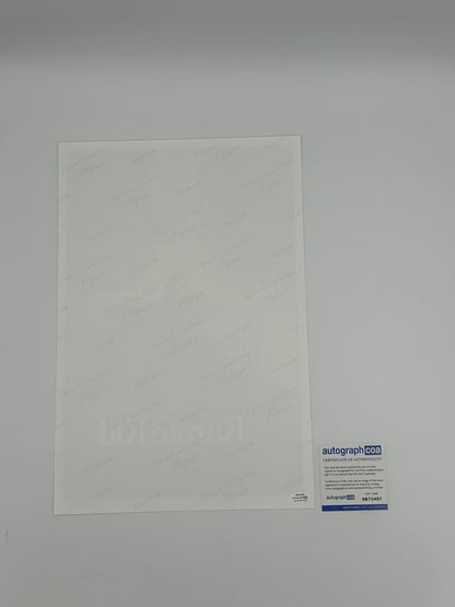 Ralph Macchio Signed "The Karate Kid" 12x18 Poster (ACOA)