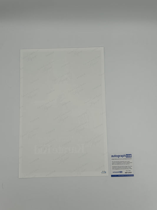 Ralph Macchio Signed "The Karate Kid" 12x18 Poster (ACOA)